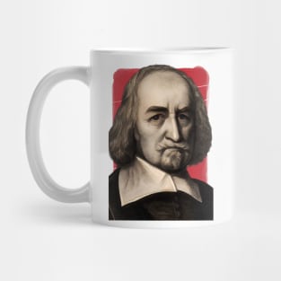 English Philosopher Thomas Hobbes illustration Mug